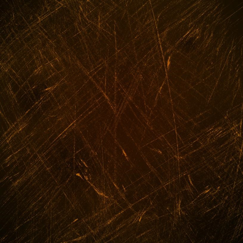 A scratched up wooden surface.