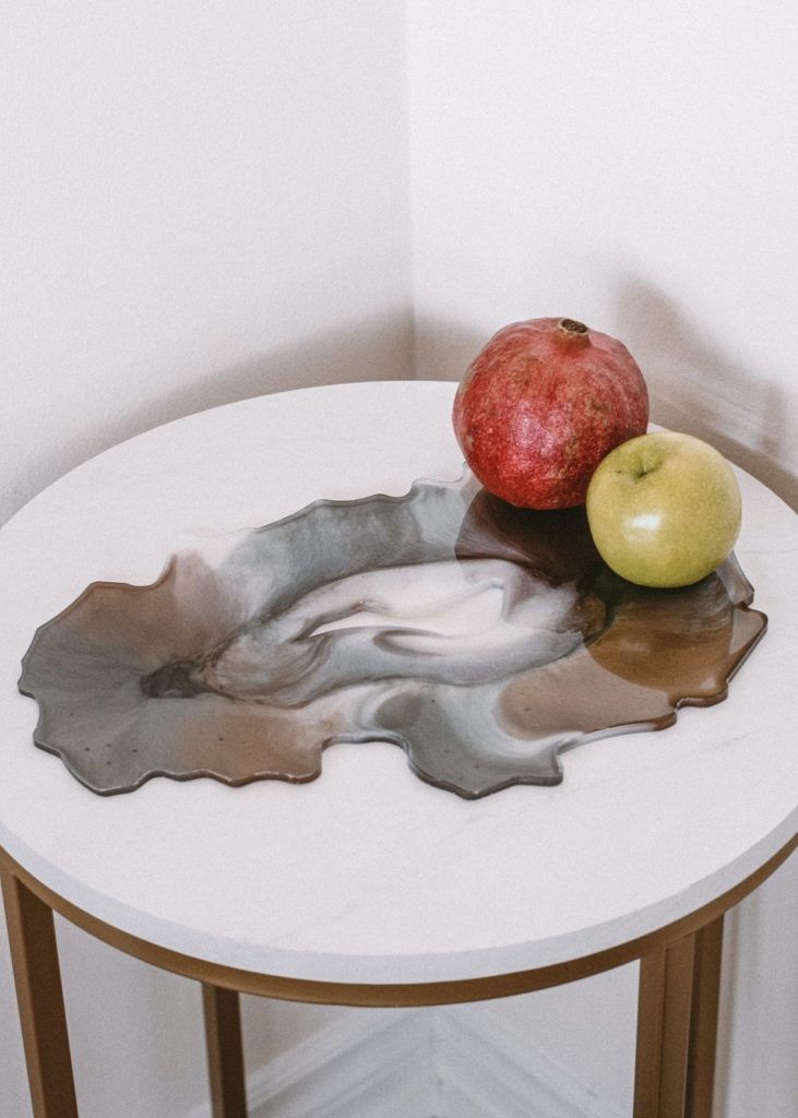 A resin tabletop