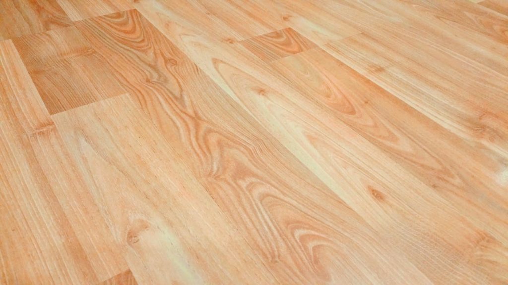 Light colored hardwood flooring