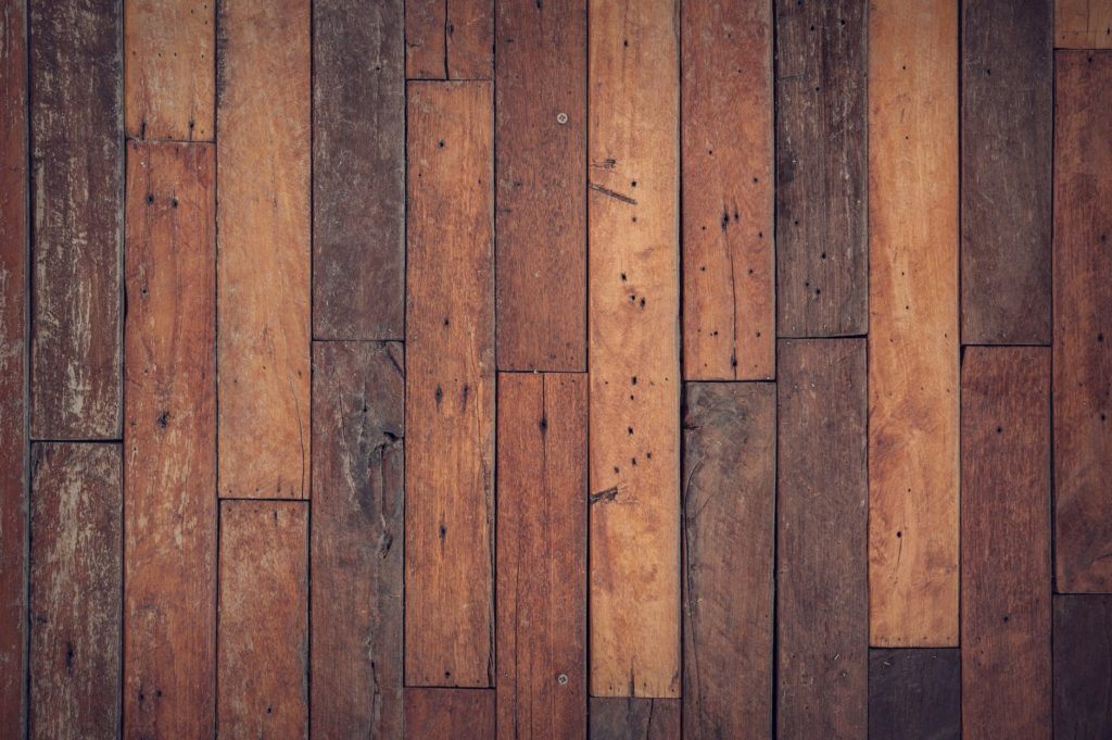 Hardwood floor panels