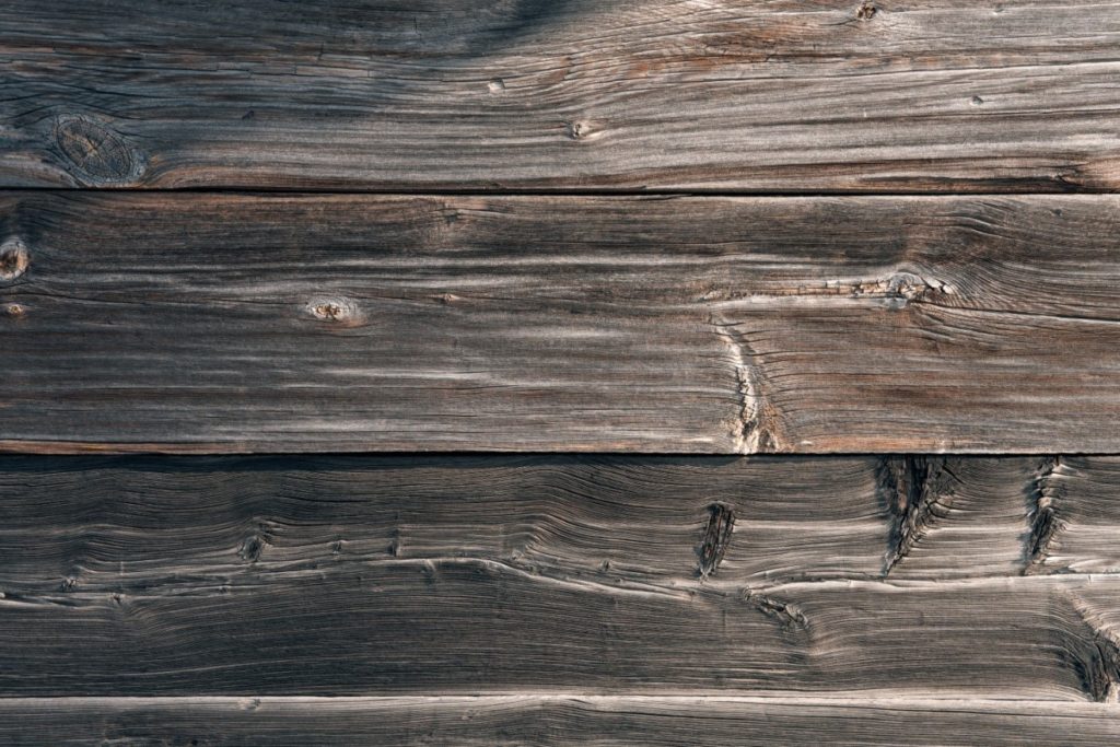 Wooden surface with scratches