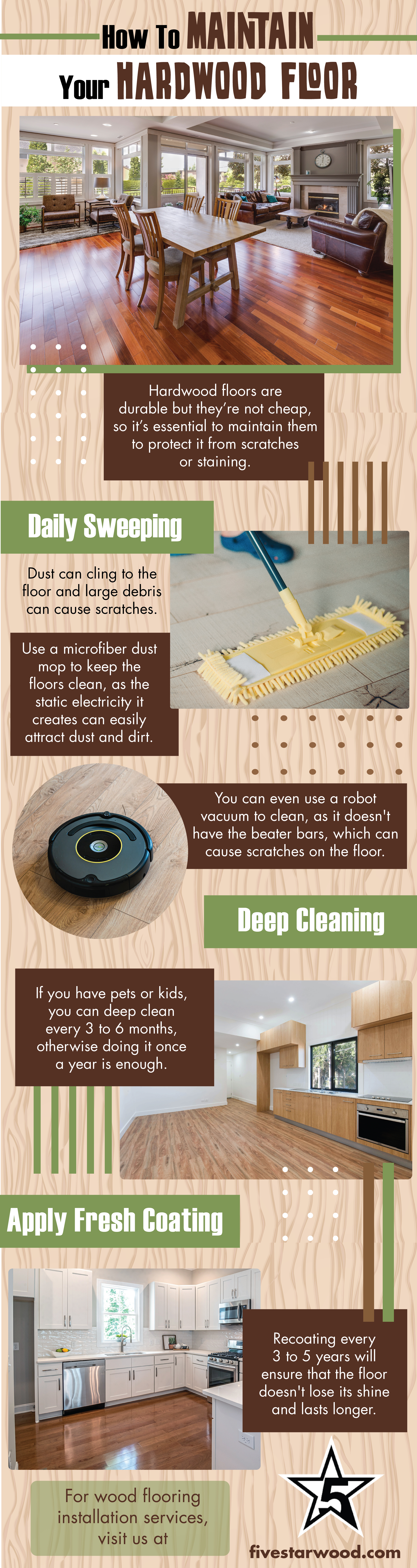 How To Maintain Your Hardwood Floor