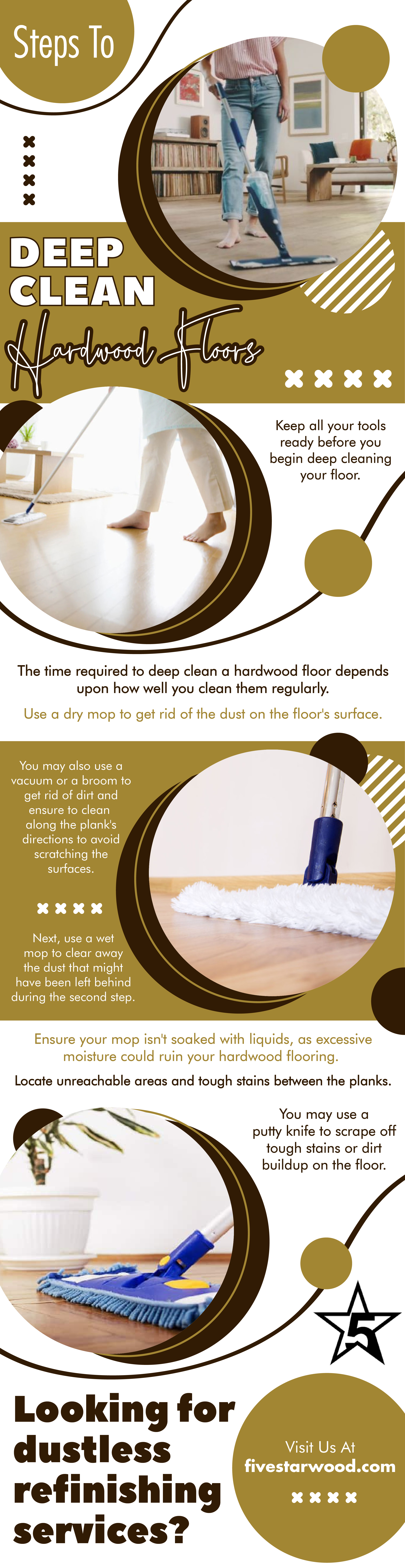 Deep Clean Hardwood Floors