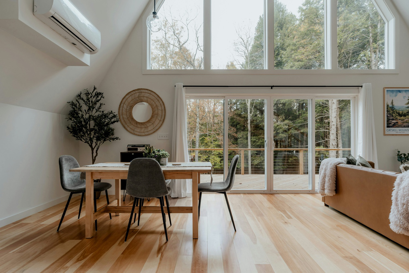 light colored hardwood flooring